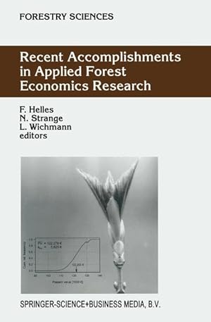 Seller image for Recent Accomplishments in Applied Forest Economics Research for sale by moluna