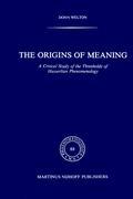 Seller image for The Origins of Meaning for sale by moluna
