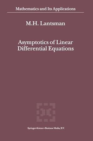 Seller image for Asymptotics of Linear Differential Equations for sale by moluna