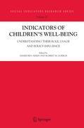 Seller image for Indicators of Children s Well-Being for sale by moluna