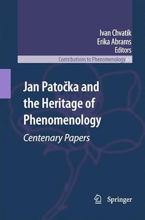 Bild des Verkufers fr Jan Patocka and the Heritage of Phenomenology zum Verkauf von moluna