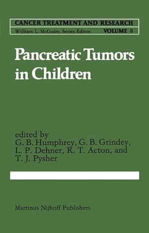 Seller image for Pancreatic Tumors in Children for sale by moluna