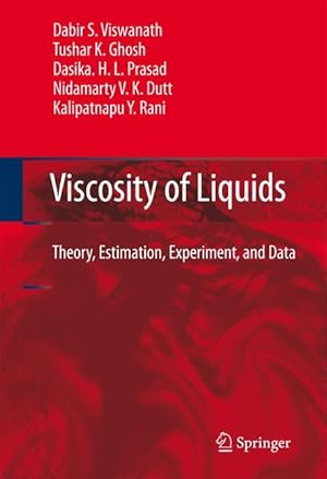 Seller image for Viscosity of Liquids for sale by moluna