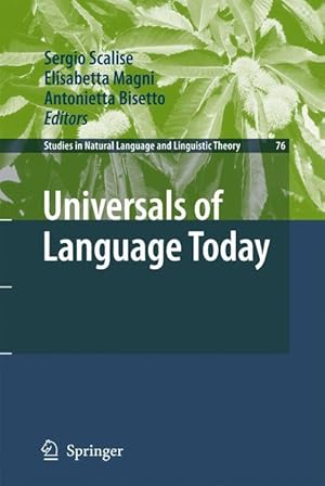 Seller image for Universals of Language Today for sale by moluna