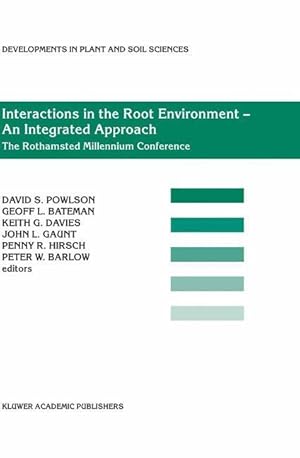 Imagen del vendedor de Interactions in the Root Environment - An Integrated Approach a la venta por moluna