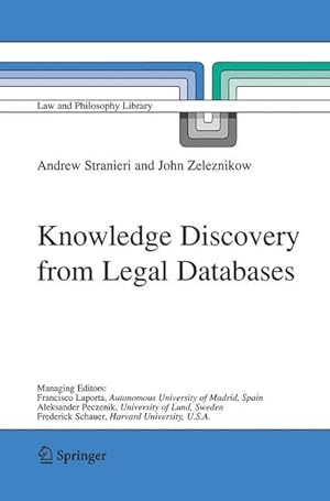Seller image for Knowledge Discovery from Legal Databases for sale by moluna