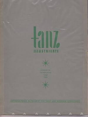 Tanz illustrierte Begeisterung. ( 11 Zeitschriften in einem Band). Nr.73 /11.1958; Nr.74 / 12.195...