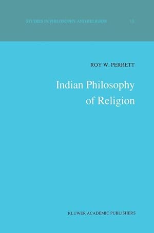 Imagen del vendedor de Indian Philosophy of Religion a la venta por moluna