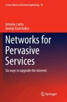 Immagine del venditore per Networks for Pervasive Services venduto da moluna