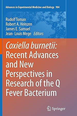 Seller image for Coxiella burnetii: Recent Advances and New Perspectives in Research of the Q Fever Bacterium for sale by moluna