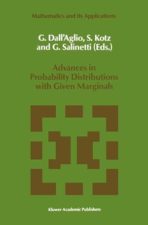 Seller image for Advances in Probability Distributions with Given Marginals for sale by moluna