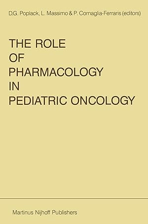 Bild des Verkufers fr The Role of Pharmacology in Pediatric Oncology zum Verkauf von moluna