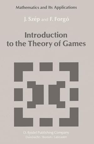 Seller image for Introduction to the Theory of Games for sale by moluna