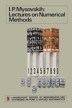 Bild des Verkufers fr Lectures on Numerical Methods zum Verkauf von moluna