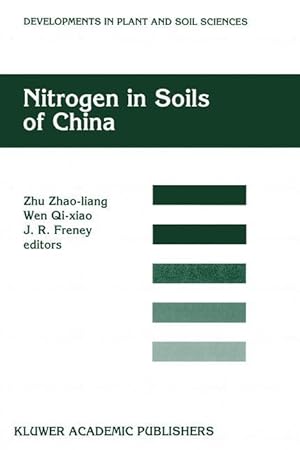 Bild des Verkufers fr Nitrogen in Soils of China zum Verkauf von moluna