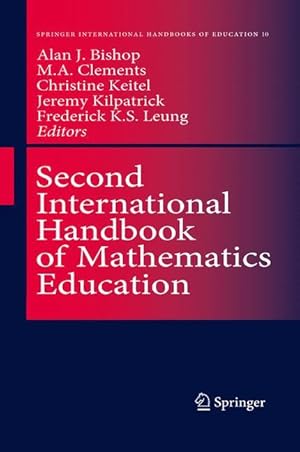 Bild des Verkufers fr Second International Handbook of Mathematics Education zum Verkauf von moluna