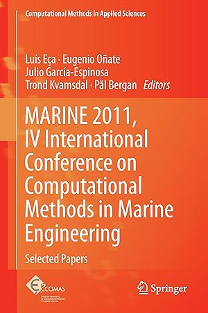 Imagen del vendedor de MARINE 2011, IV International Conference on Computational Methods in Marine Engineering a la venta por moluna