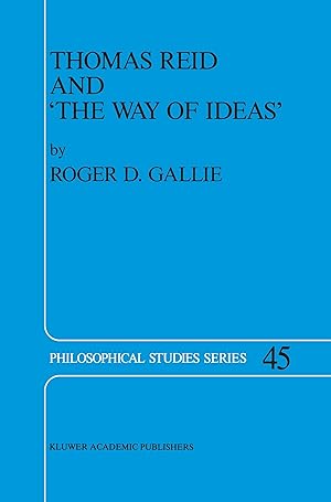 Image du vendeur pour Thomas Reid and The Way of Ideas mis en vente par moluna