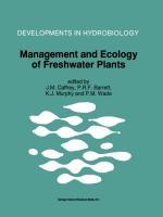 Immagine del venditore per Management and Ecology of Freshwater Plants venduto da moluna