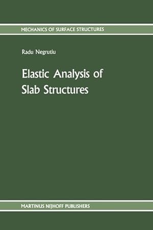 Seller image for Elastic Analysis of Slab Structures for sale by moluna