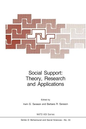 Bild des Verkufers fr Social Support: Theory, Research and Applications zum Verkauf von moluna