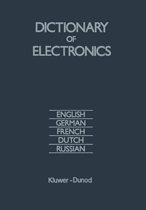 Bild des Verkufers fr Dictionary of Electronics zum Verkauf von moluna