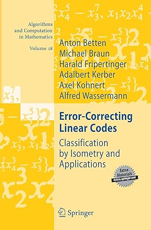 Seller image for Error-Correcting Linear Codes for sale by moluna