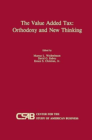 Image du vendeur pour The Value-Added Tax: Orthodoxy and New Thinking mis en vente par moluna