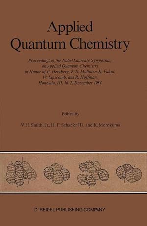 Imagen del vendedor de Applied Quantum Chemistry a la venta por moluna