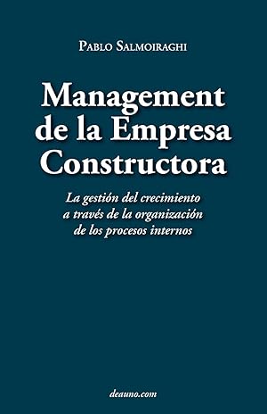 Seller image for Management de La Empresa Constructora for sale by moluna