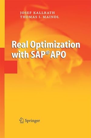 Bild des Verkufers fr Real Optimization with SAP APO zum Verkauf von moluna