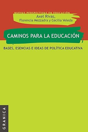 Image du vendeur pour Caminos Para La Educacion mis en vente par moluna