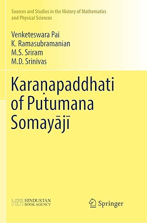 Seller image for Kara&#7751apaddhati of Putumana Somay&#257j&#299 for sale by moluna