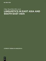 Seller image for Linguistics in East Asia and South East Asia for sale by moluna