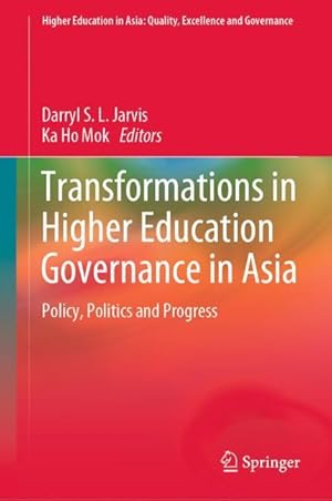 Bild des Verkufers fr Transformations in Higher Education Governance in Asia zum Verkauf von moluna