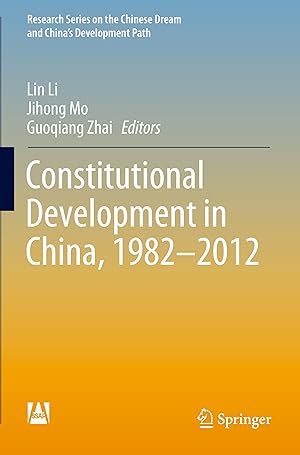 Bild des Verkufers fr Constitutional Development in China, 1982-2012 zum Verkauf von moluna