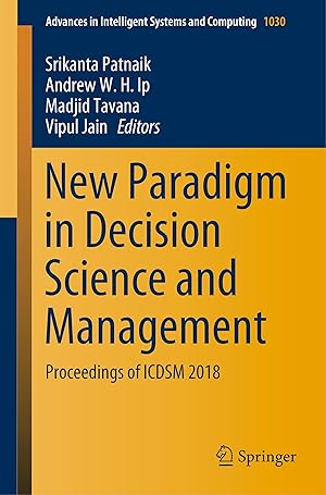 Immagine del venditore per New Paradigm in Decision Science and Management venduto da moluna