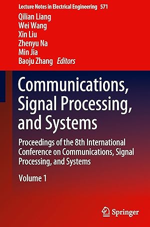 Bild des Verkufers fr Communications, Signal Processing, and Systems, 2 Teile zum Verkauf von moluna