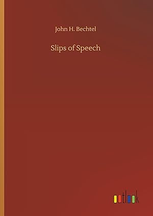 Seller image for Slips of Speech for sale by moluna