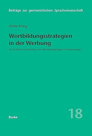 Seller image for Wortbildungsstrategien in der Werbung for sale by moluna