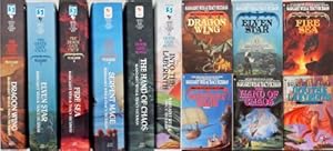 Seller image for The Death Gate Cycle Set: Dragon Wing / Elven Star / Fire Sea / Serpent Mage / Hand of Chaos / Into the Labyrinth [Mass Market Paperback] Margaret Weis and Tracy Hickman for sale by Lakeside Books