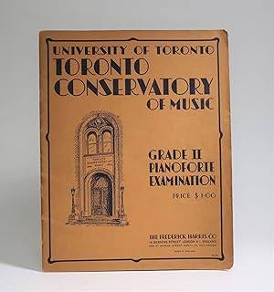 University of Toronto Conservatory of Music Grade II Pianoforte Examination