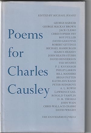 Seller image for Poems for Charles Causley for sale by The Little Shop of Books