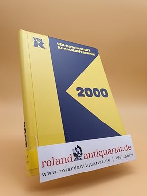 Bild des Verkufers fr VDI-K Jahrbuch 2000 zum Verkauf von Roland Antiquariat UG haftungsbeschrnkt