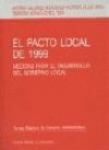 Imagen del vendedor de EL PACTO LOCAL DE 1999. a la venta por AG Library