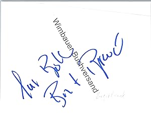 Original Autogramm Birgit Breuel Treuhand /// Autograph signiert signed signee