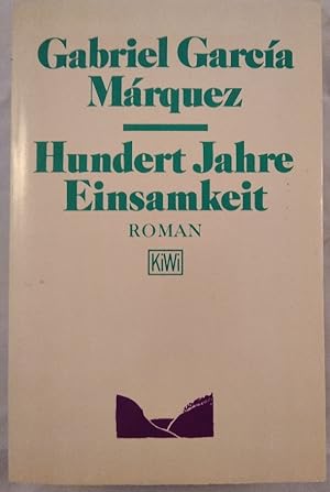 Imagen del vendedor de Hundert Jahre Einsamkeit: Roman. a la venta por KULTur-Antiquariat