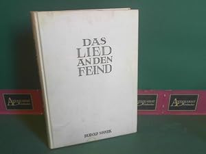Seller image for Das Lied an den Feind. for sale by Antiquariat Deinbacher