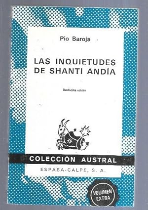 Imagen del vendedor de INQUIETUDES DE SHANTI ANDIA - LAS a la venta por Desvn del Libro / Desvan del Libro, SL