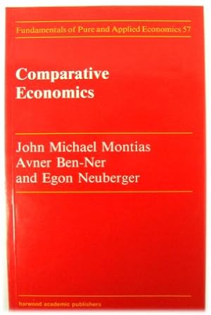 Imagen del vendedor de Comparative Economics a la venta por PsychoBabel & Skoob Books